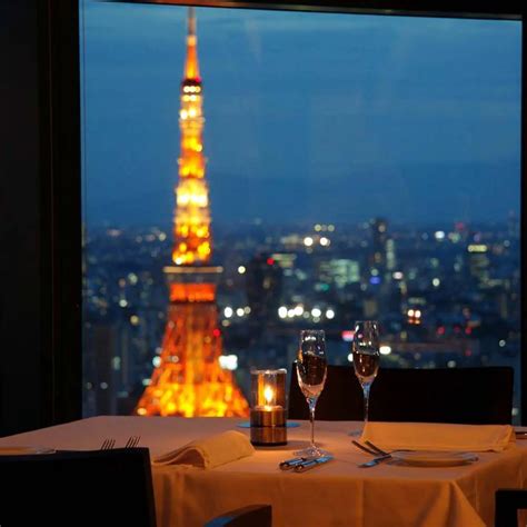 東京タワー 夜景 レストラン